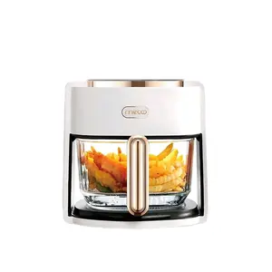 Mecoo Most Aesthetic Transparan Air Fryer Digital 650 Low Watt SNI Hemat Listrik & Anti Jeglek