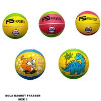 Gambar Frasser Bola Basket Olahraga Basketball Karet Natural Rubber Original Size 3 5 6 7 Termurah BBS RB 01 - Bola Bsket sz 3 dari Frasser Kota Surabaya 3 Tokopedia