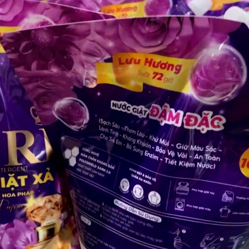 Nước Giặt Xả Paris 10 in 1 Mẫu Mới 2,2kg Thơm Lâu Hương Nước Hoa Pháp 4