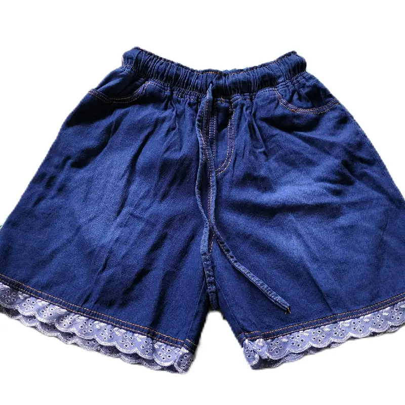 Celana Pendek Wanita Renda Santai Alsize XXL Shorts Hitam Casual Nyaman 2