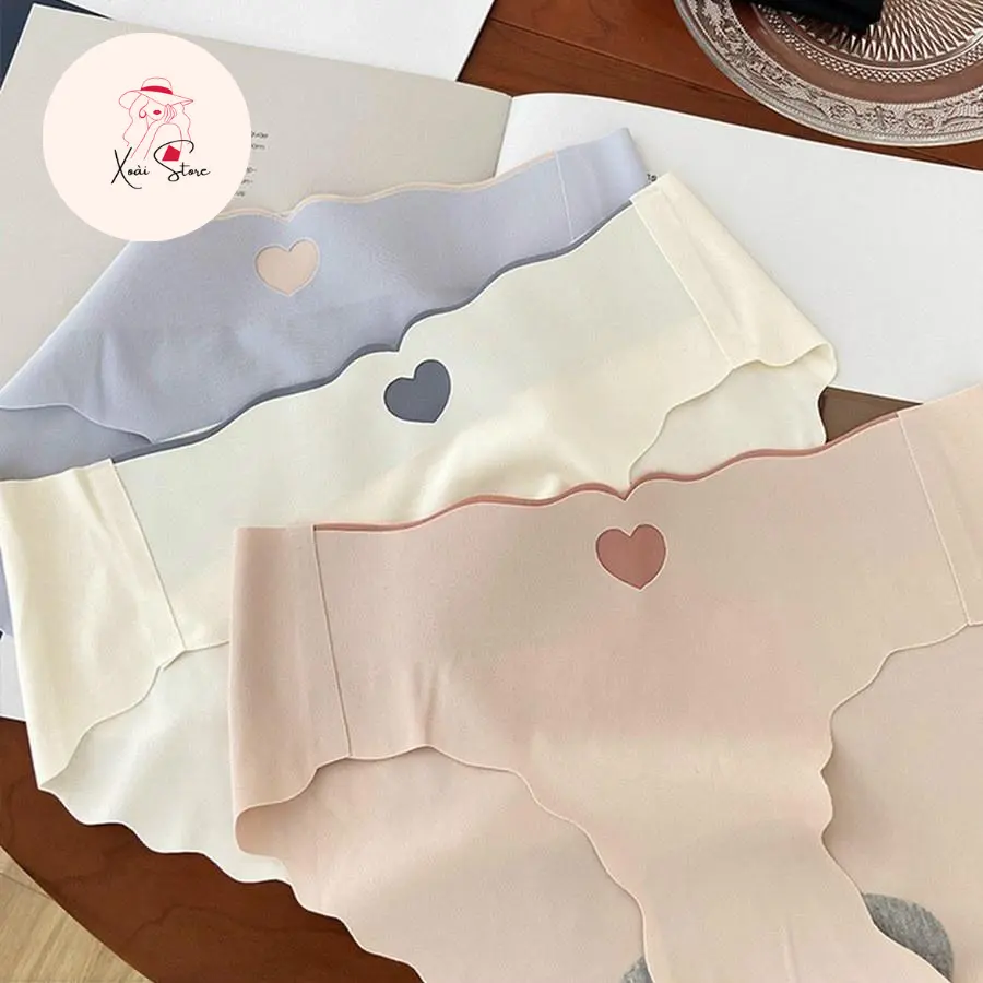 Combo 10 Quần Lót Nữ Su Tim Sóng  Sexy Gợi Cảm Tạo Đường Cong Quyến Rũ 8335 - 1