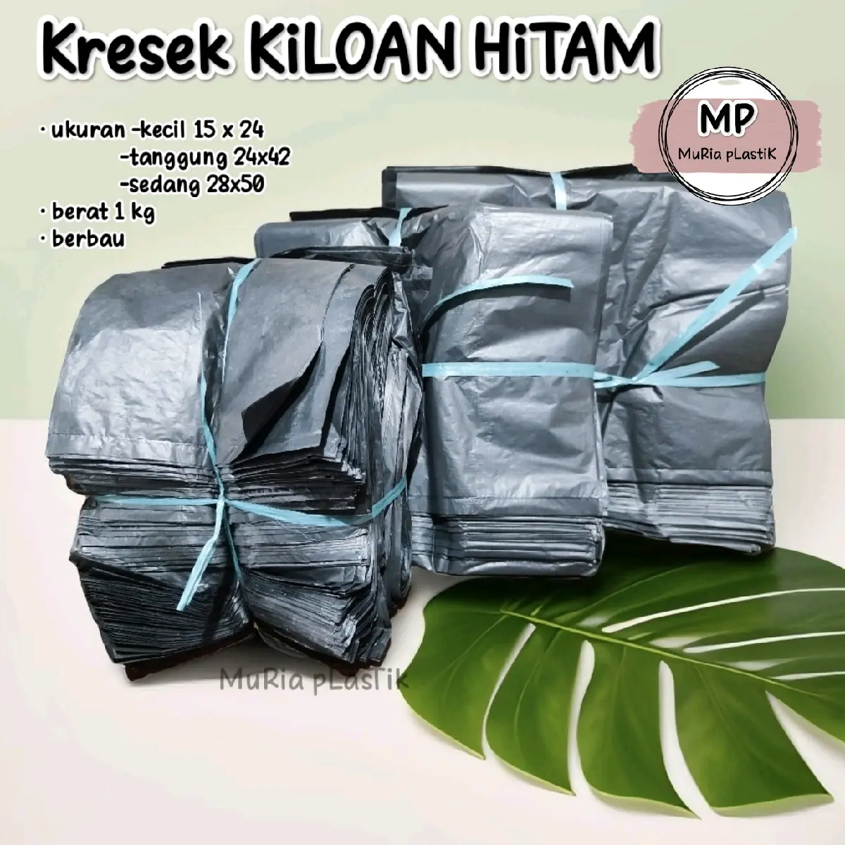 Kantong Kresek Kiloan Hitam