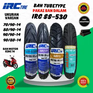 Ban Motor Matic IRC SS 530 80/90 90/90 Ring 14 Tubetype