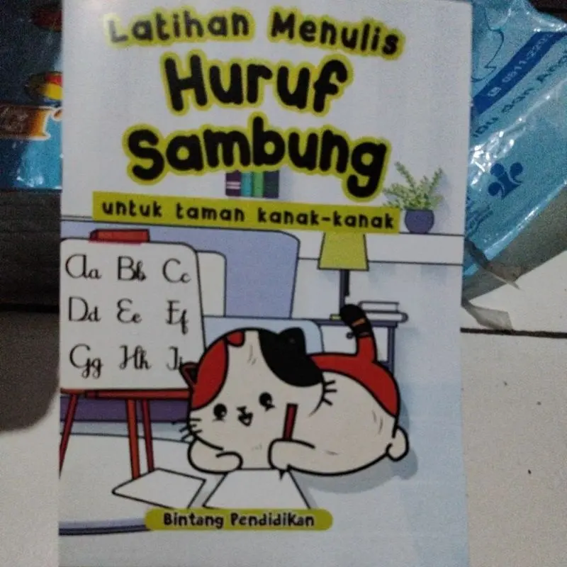 Latihan Menulis Huruf Sambung - untuk TK/ PAUD 5