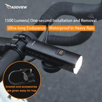Gambar ADDVIEW Dorado Prime Lampu Sepeda 1500 Lumens Tahan Air USB Isi Ulang untuk Bersepeda Malam Alat Sepeda Gunung Outdoor Instalasi Cepat dan Bracket Gratis dari ADDVIEW.ID Kab. Tangerang 1 Tokopedia