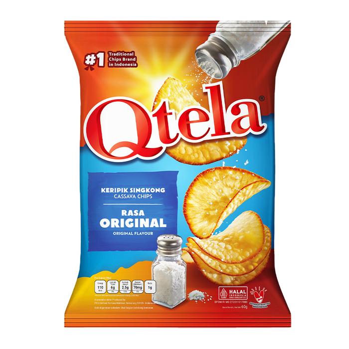 Gambar Qtela Singkong Original 60 Gr - 3 Pcs dari indofoodsnacktime Kota Tangerang Tokopedia
