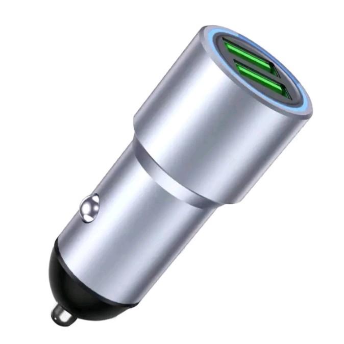 Saver Zbox ME-330 Kabel USB Micri Dual USB 3.4A Charnger Mobil Fast Charger 3