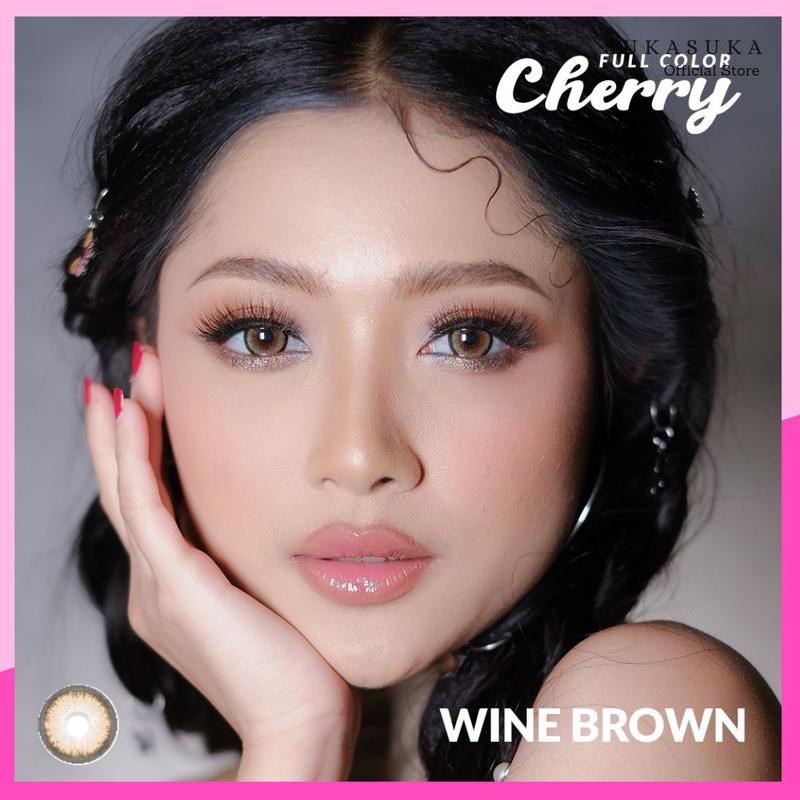 SOFTLENS CHERRY by LIVING COLOR NORMAL & MINUS 1