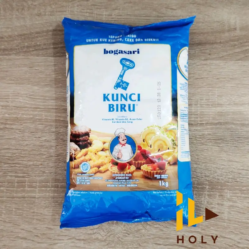 Tepung Terigu Kunci Biru (1kg) / Tepung Kunci Biru 0