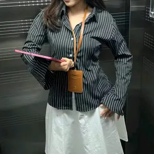 Diamond - Julia top - Kemeja slimfit body atasan wanita -Kemeja kantor kasual baju formal  Kerja (tali belakang)