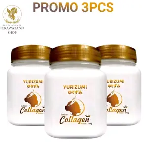 (Paket promo 3pcs) BPOM bibit colagen / hand body penmutih badan dan wajah By Yurizumi Lotion Tubuh Pencerah Perawatan Kering Mencerahkan Mengencangkan Kusam