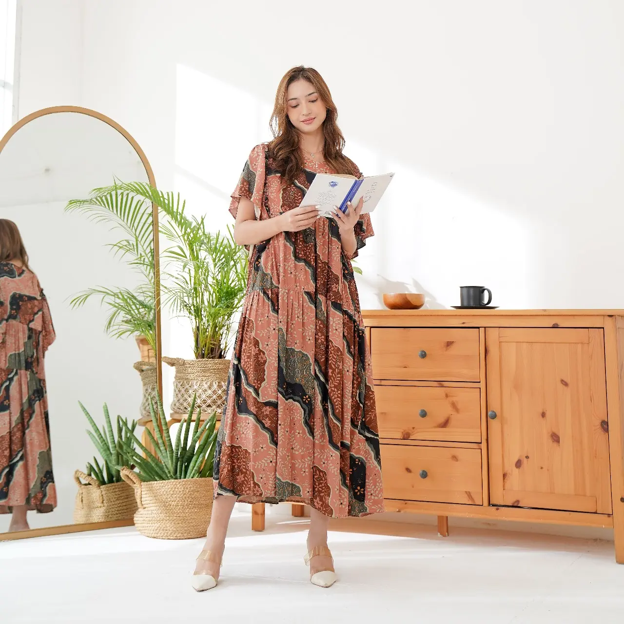 Daster HANNA ZIPPER JUMBO homedress Chandani