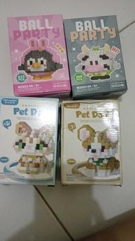 Product Review of JakMall Isi 6Pcs Bricks Ball Party Block Karakter Kartun Bricks Mainan Puzzle Edukasi Anak from i**s 1