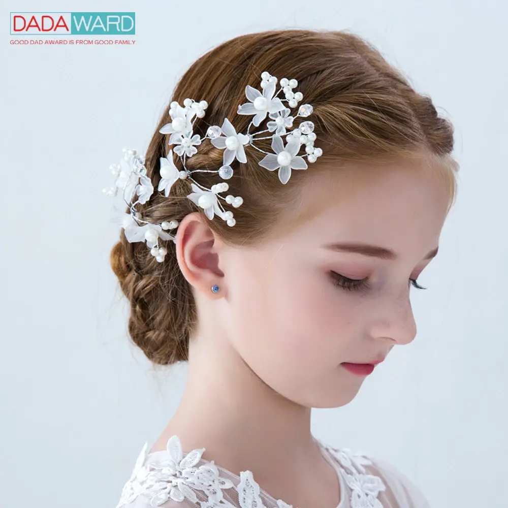 Garpu Rambut Bunga Manik-Manik DADAWARD untuk Anak-Anak