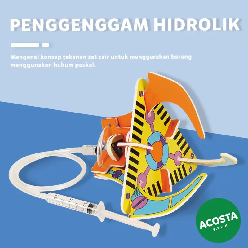 Mainan Edukasi Sains & Teknologi Usia Anak 6 - 8 Tahun DIY Rakit ACOSTA STEM Toys 5