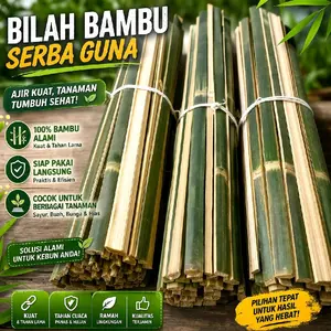 bilah bambu reng untuk ajir tanaman panjang 100cm