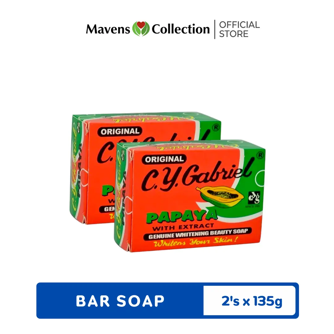 PACK OF 2) C.Y. Gabriel with Papaya Extract 135g