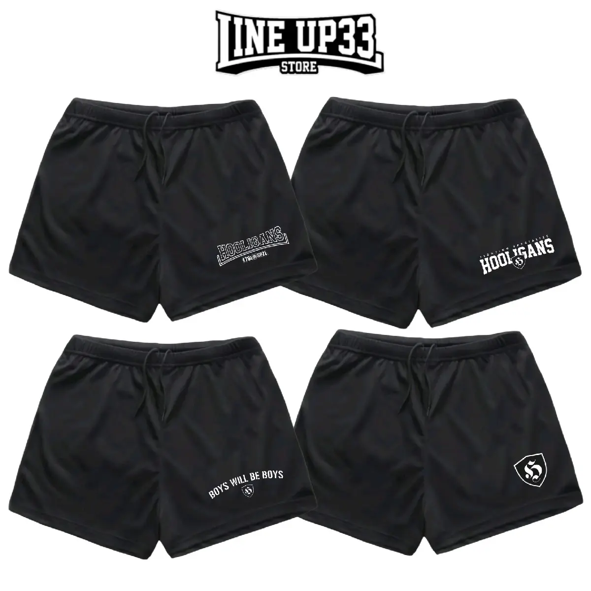 Boardshort / Shortpants Hooligans Series -celana suporter - celana santai - suporterindonesia - Suporter
