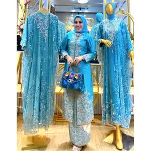 Bahan Taveta Premium Motif Daun