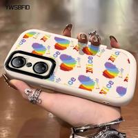 Gambar YWSBFID Casing Hp untuk Infinix Hot 20 Hot 20i Case Pola Hati Berwarna-warni Kasing Makaroni kepulan krim Silikon Softcase Casing - Gaya1, Infinix Hot 20 dari YWSBFID MALL Kab. Tangerang 4 Tokopedia