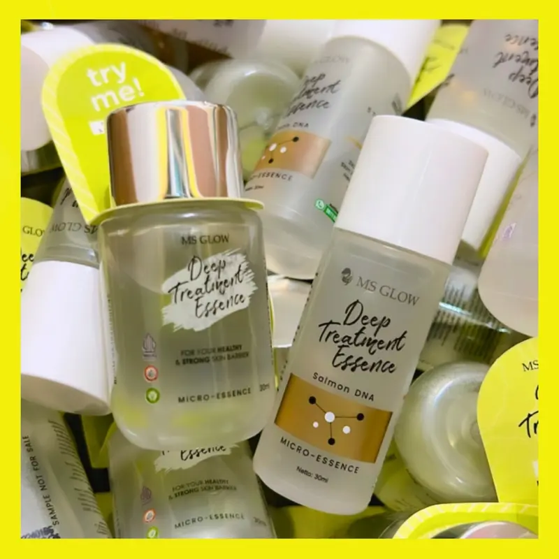 (isi 10 pcs) MS GLOW Essense DTE MINI 30ml centella & Dna 0