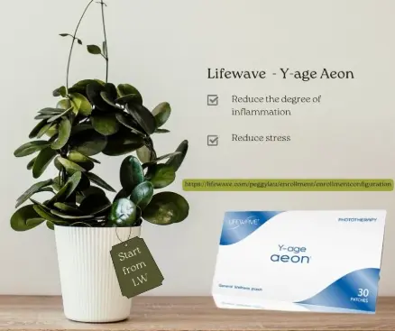 The LifeWave Y-Age Aeon patch is a topical phototherapy patch that