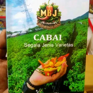 buku  buku budibaya tanaman cabai berbagai jenis variatas cpns