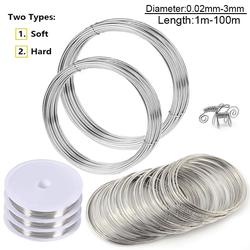 304 Stainless Steel Wire - 1 To 100 Meters - Soft Or Hard - 0.02mm To 3mm Diameter