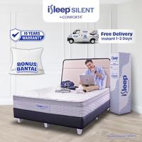 Gambar iSleep Silent by Comforta (Kasur Pocket) - Vacuumed Mattress Free Bantal (Mattress Only) - 90x200  dari iSleep Official Store Kota Administrasi Jakarta Barat 1 Tokopedia