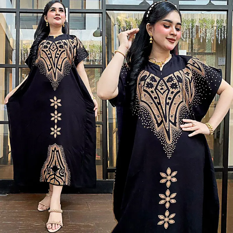 Daster Lowo Jumbo Kekinian Terbaru 2024 Viral Rayon Busui Resleting Depan 2
