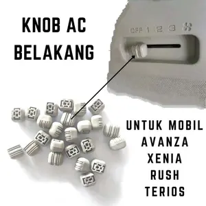Knop Tombol Setelan AC Double Belakang Avanza Xenia Rush Terios Original
