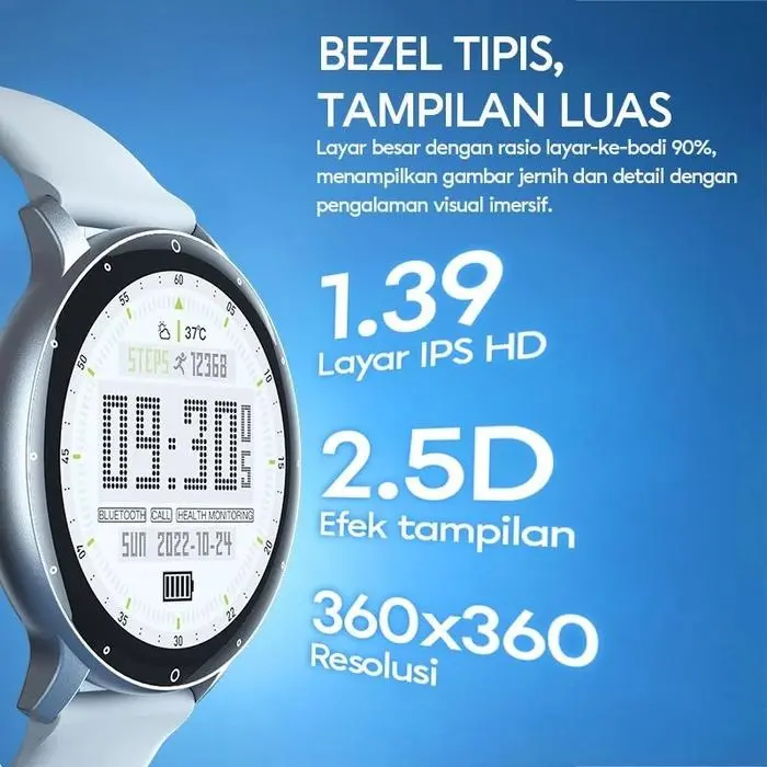 SMART WATCH VIVAN VWY1 WATER RESISTANT BLUETOOTH