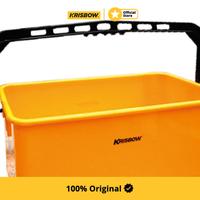 Gambar Krisbow Ember Pel Dengan Roda 24 Liter - Kuning Mop Bucket Ember Peras Pel Cleaning Tools dari Krisbow Official ID Kab. Bekasi 2 Tokopedia