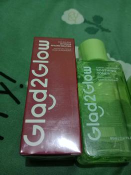 Product Review of Glad2Glow Centella Toner Ceramide Super Soothing 80ml | Calms Acnes & Bumps Reduces Redness & Irritation Hyaluronic Hydrating Acid Mencerahkan Wajah from N** 0