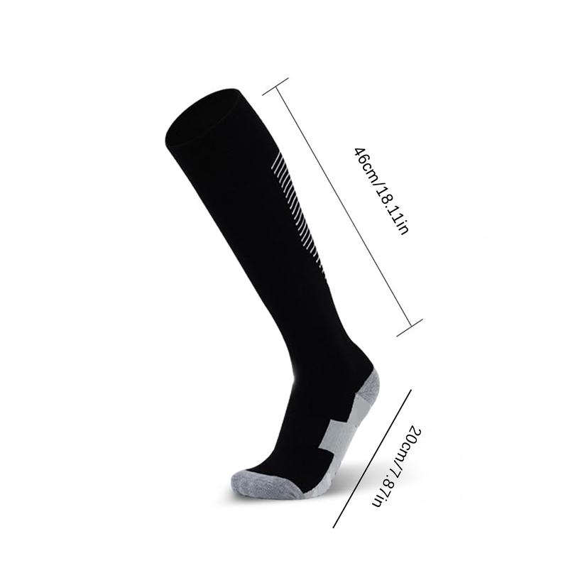 Product Introduction of Non-slip Sports socks Knee-high Soccer Socks Long Stocking Breathable Stripe Jogging Cycling Socks Sports socks 24