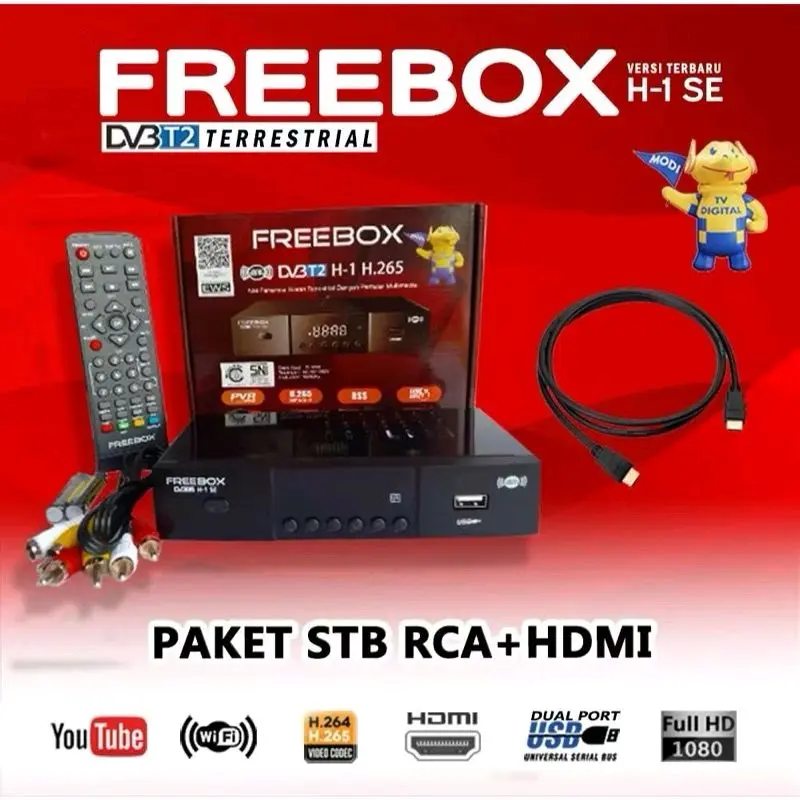 STB FREEBOX,IOTO OMEGA BESI SNI CHIPSET SUNPLUS MESIN ADEM Garansi Pabrik