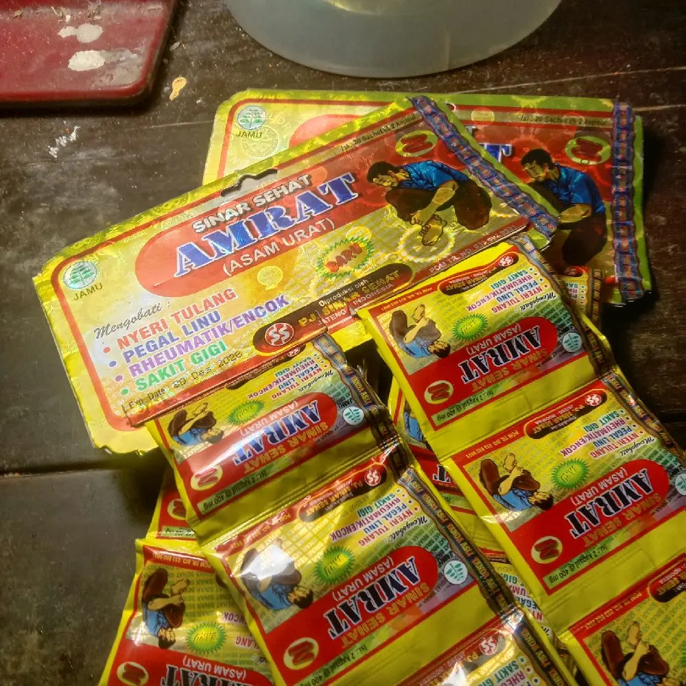 Amrat Kaps Jamu asam urat