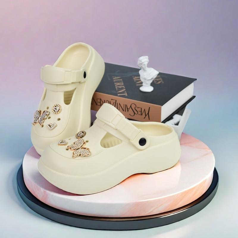 （8920M）Sandal Cross Sandal Cowok Baim Dewasa Sandal Bakpao Sandal Cowok Dewasa Sandal Jepit Teplek Wanita sandal wanita cross Sandal Baim Wanita Special Tinggi Bahan Ringan  Wedges Karet Wanita empuk ootd cewek wanita fashion sandal & sandal Anti-selip