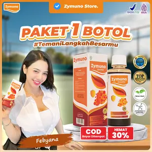 Madu Zymuno Original - 200ml/Botol - Bahan Herbal Alami, Organik, Halal & BPOM