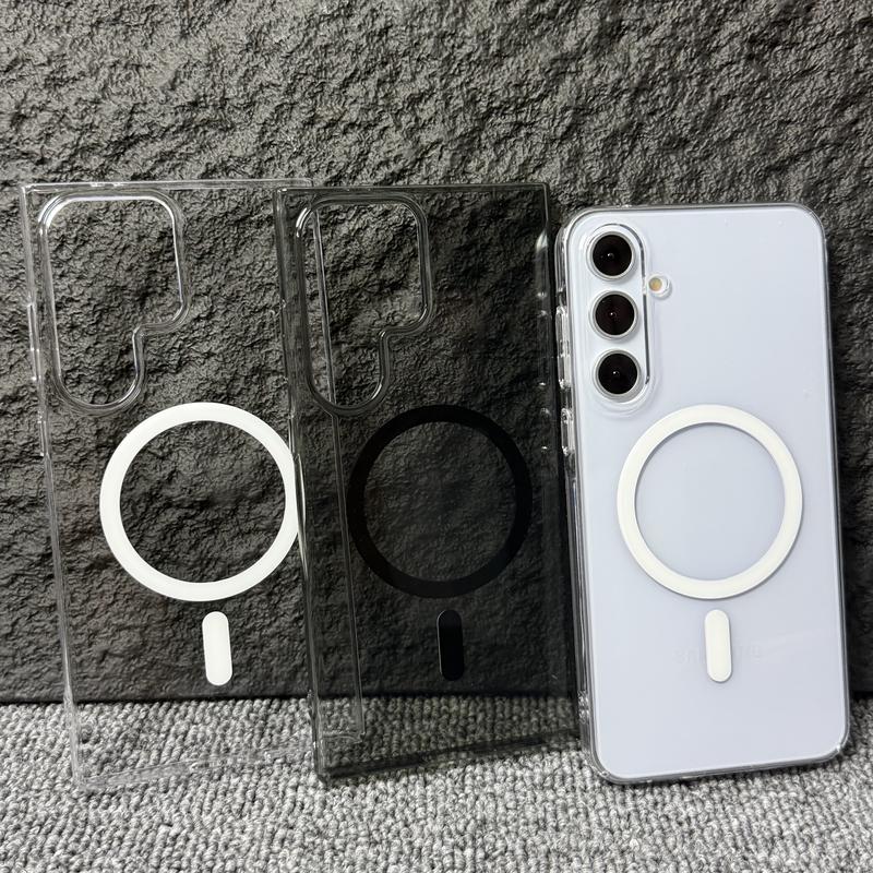  Ốp Điện Thoại Thích Hợp Cho Samsung S25 Ultra S24 FE Và S23 Plus Ốp Cứng Nhẹ S22 Ultra Cao Cấp Cho S21 FE Phong Cách Đơn Giản Cho S20 FE Magsafe Từ Tính Cho Galaxy S25 A56 5G A55 A54 A36 A35 A26 A25 A16 A15 A06 A05S A05. 