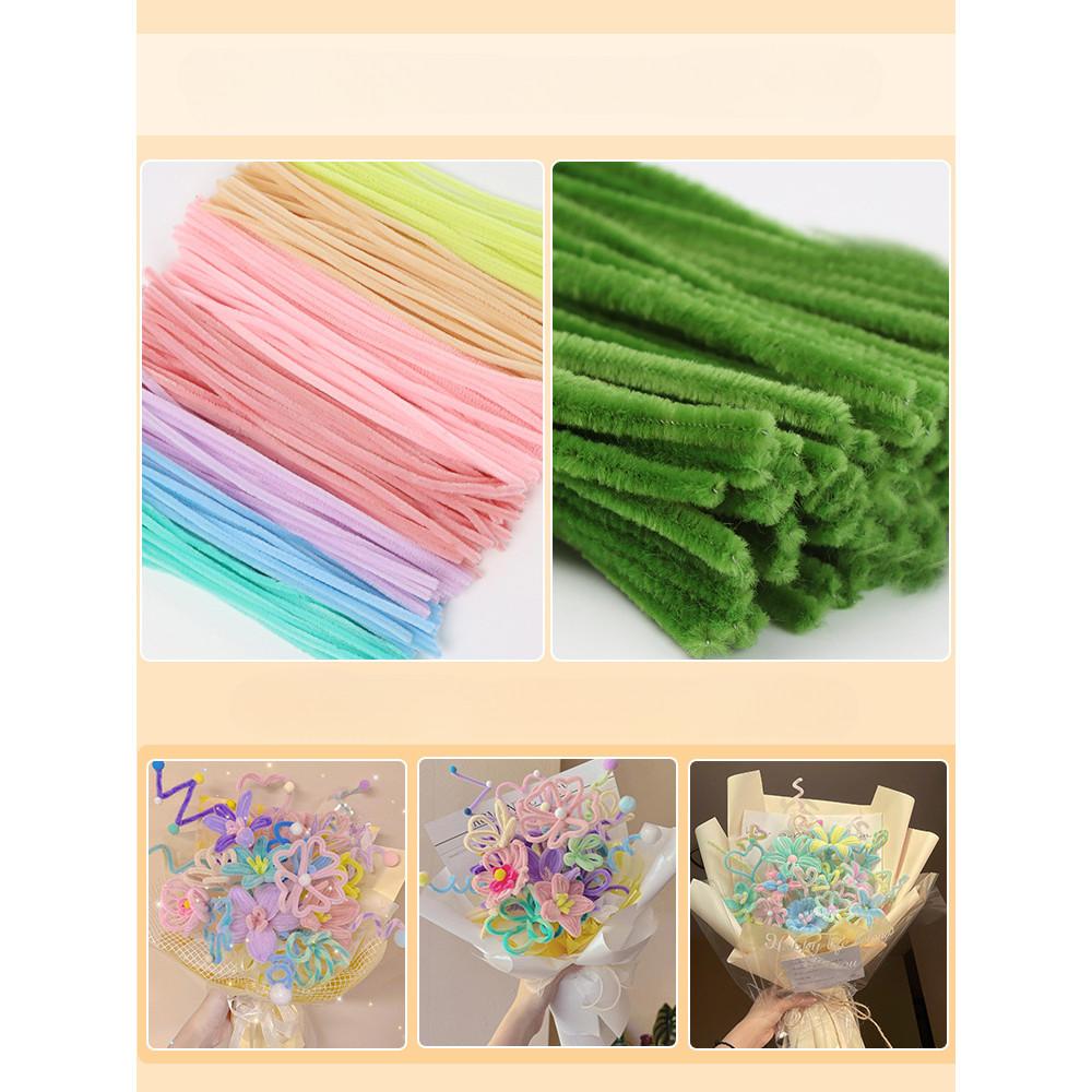 Kawat Bulu Mercy 30cm 100pcs | Pipe Cleaner Premium Gembul & Fleksibel | DIY Craft Warna Cerah Kawat Bulu Mercy 30cm 100pcs | Pipe Cleaner Premium Gembul & Fleksibel | DIY Craft Warna Cerah