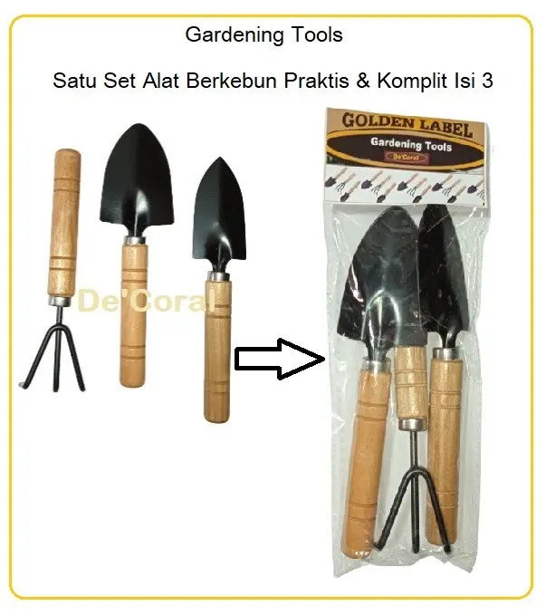 Gardening Tools Alat Berkebun Praktis|Sekop Taman|Garpu Cangkul Taman
