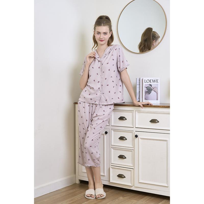 Bộ Quần Áo Kate Lửng Nữ Vincyhomewear BKL040W31