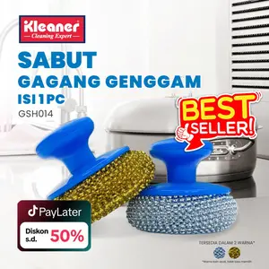 Kleaner Sabut Cuci Piring / Panci Gagang Genggam 1 Pc Polypropylene (GSH014) Kleaner Sabut Cuci Piring / Panci Gagang Genggam 1 Pc Polypropylene (GSH014)