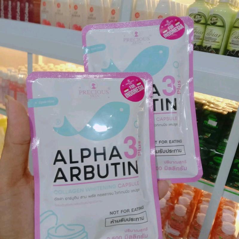 ALPHA ARBUTIN KAPSUL CAMPURAN LOTION READY STOK DIJAMIN ORIGINAL 4