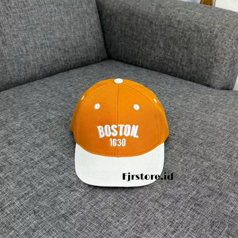 ￼Topi Anak Motif Bordir Boston 1630 - Topi Anak Lakilaki dan Anak Perempuan Unisex 4