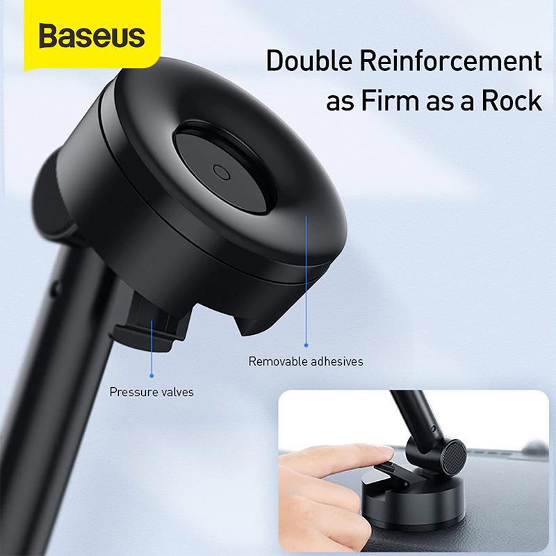 Baseus Simplism Gravity Car Mount Holder Mobile Phone with Suction Base Stand Holder HP 5
