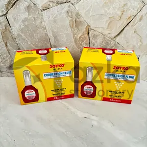 SELUSIN ( 12 PCS ) Tip X Tip-ex Stipo Cair Joyko JK-101A Besi Metal tip  x
