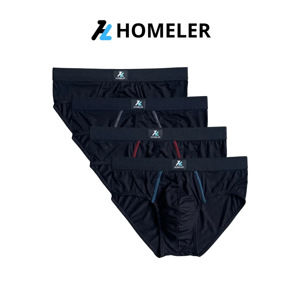 Homeler Celana Dalam Pria 1 Box Isi 4 Pcs HL-106