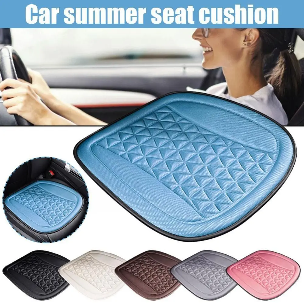 Multifunction Anti-slip Car Seat Pad Heat Dissipation Car Accessories Car Seat Cover Comfort Cool Cushion Car